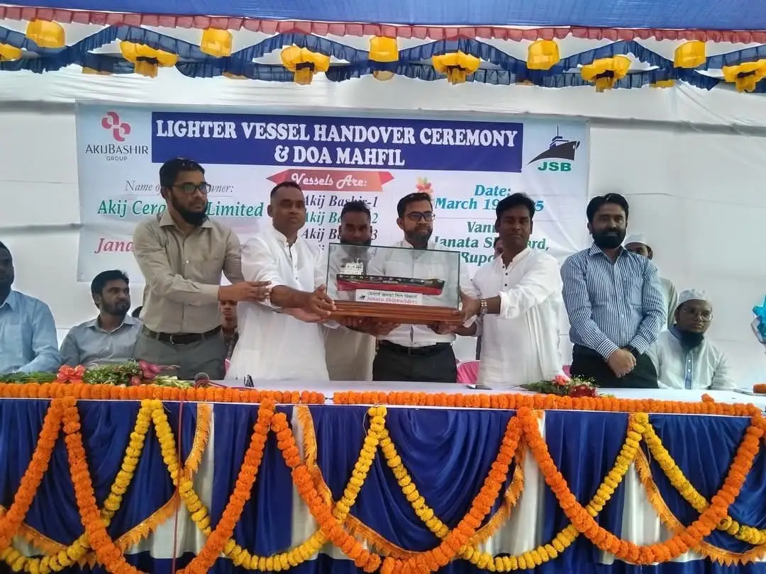 Lighter Vessel Handover Ceremony & Doa Mahfil